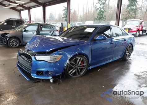 2017 Audi S6 4.0T Premium Plus z USA, uszkodzony, nr VIN WAUHFAFC4HN043101